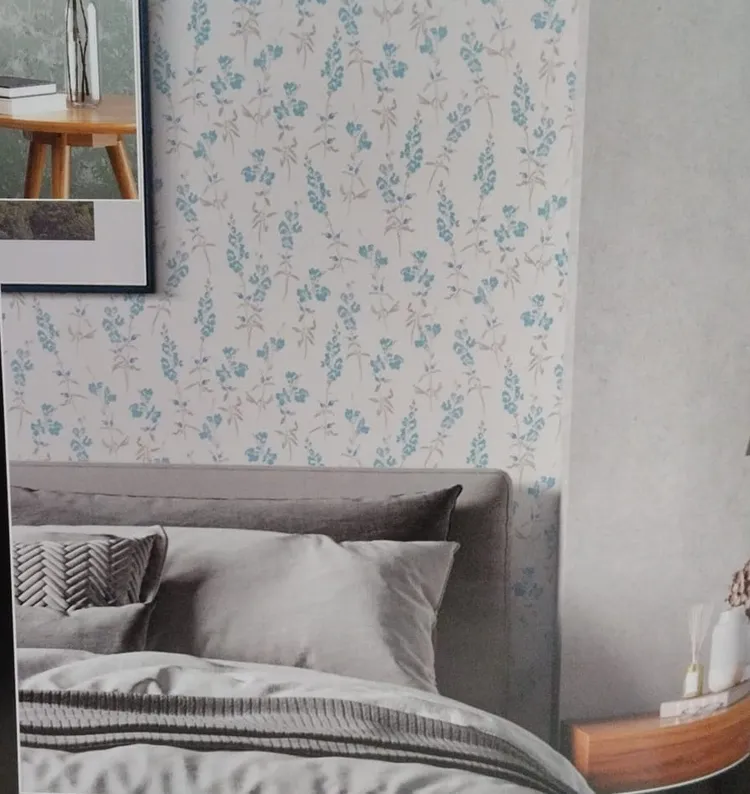 La casa di carta - Parato floreale in vari colori effetto acquerello