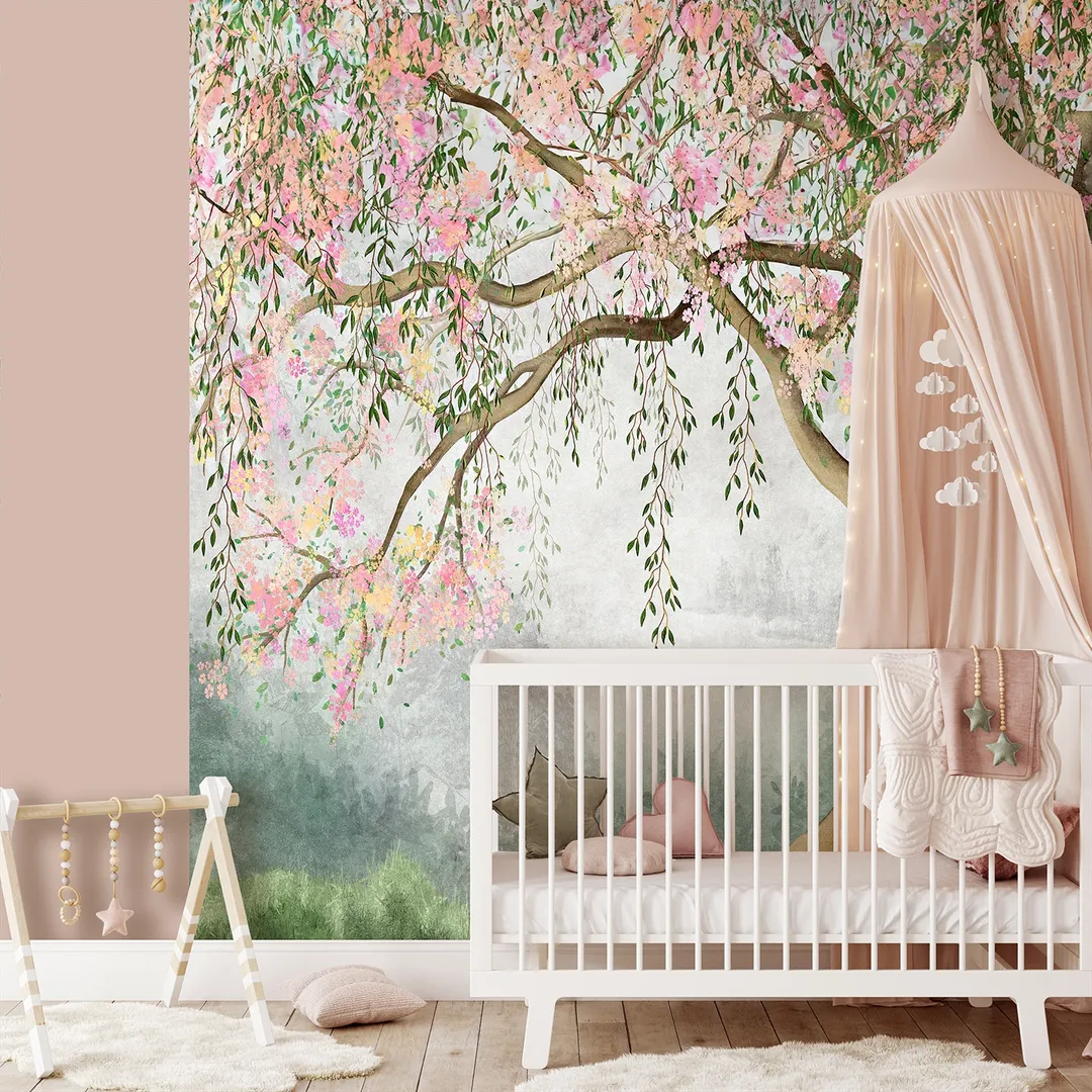Cute Walls - Carta parato stile giappone per camere bambini e ragazzi. Dim. H2.80m x L2.12m, due colorazioni