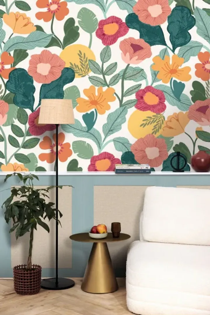 Pimp My Wall - Parato floreale personalizzato in più dimensioni su TNT