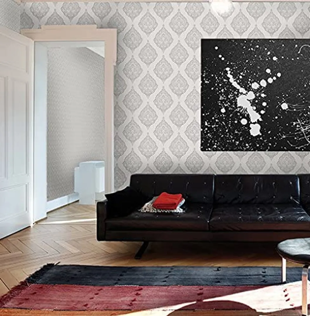 La casa di carta - Parato damascato vari colori per ambienti classici e moderni