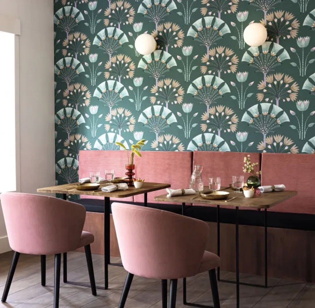 Elegance - Parato Caselio francese in varie colorazioni. Floreale vinilico