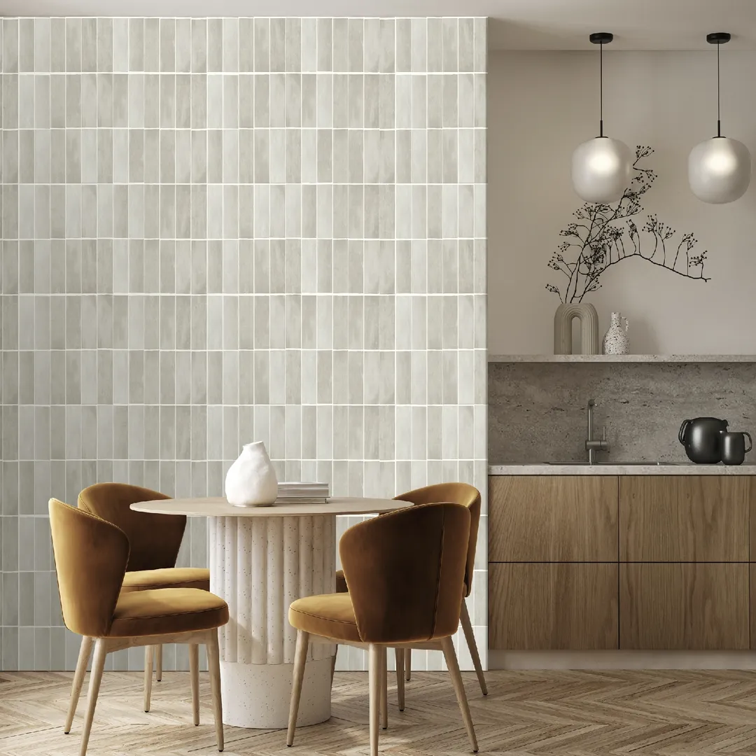 Feature Walls - Parato decorativo piastrelle ripetibile. Dim. H2.80m x L1.59m