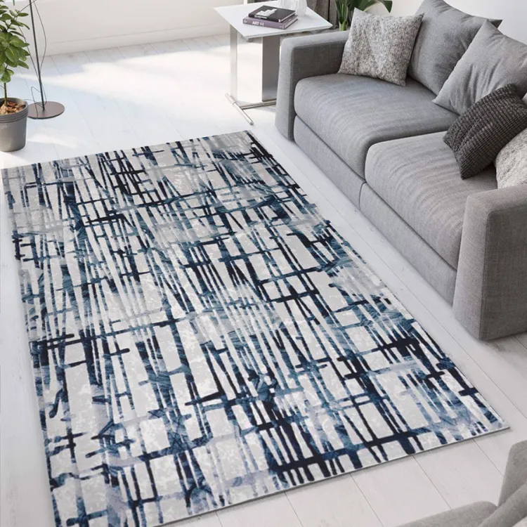 Tappeto Collezione Double Collection in lana pettinata disegno astratto