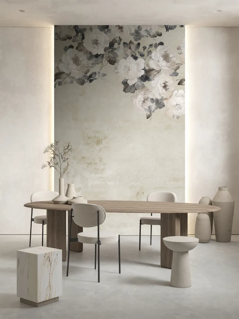 Feature Walls - Parati floreali ripetibili in vari colori. Dim. H2.80m x L2.12m