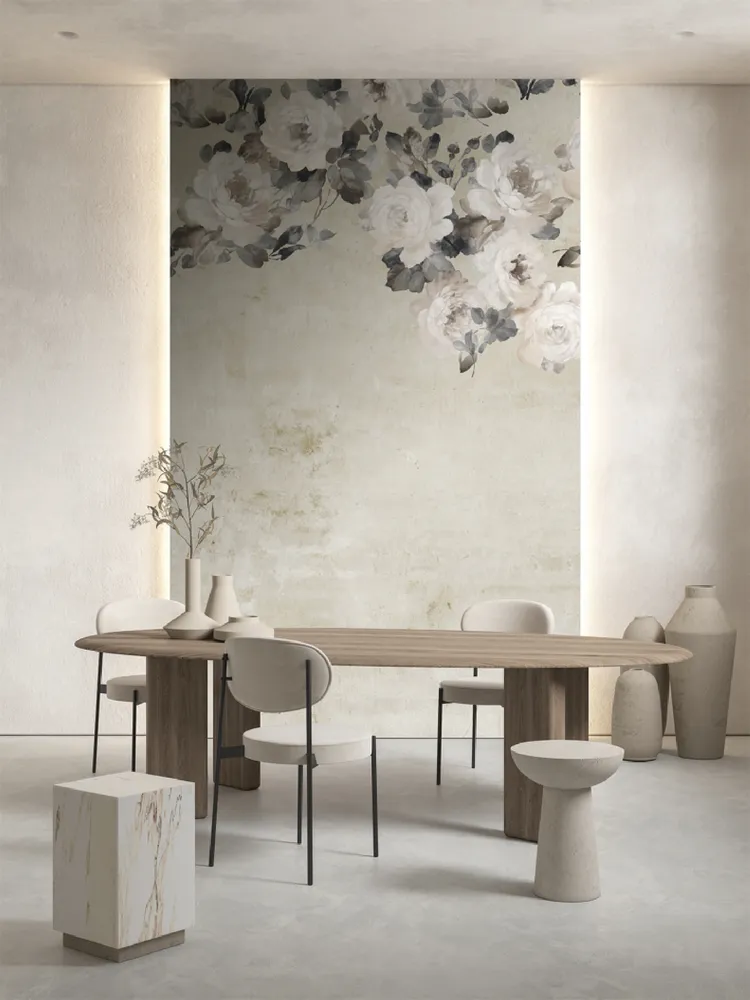 Feature Walls - Parati floreali ripetibili in vari colori. Dim. H2.80m x L2.12m