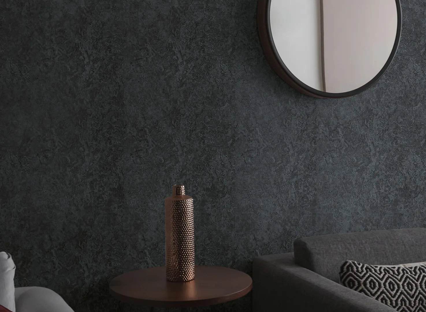 Italian Velour - Parato Sirpi effetto materico in varie colorazioni lieve rilievo riflessi di luce