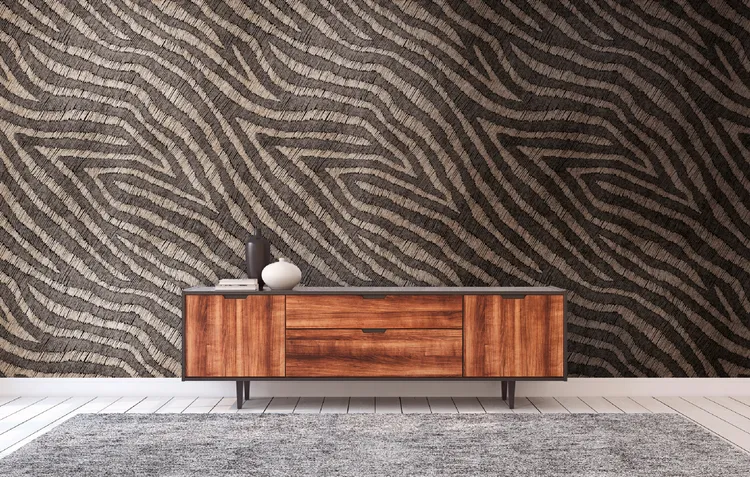 City Shapes - Pannello murale parato ripetibile Dimens. L1.59m x H2.80