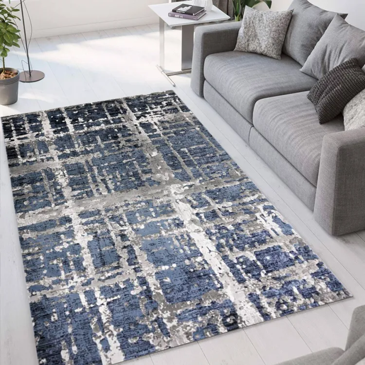 Tappeto Collezione Double Collection in lana pettinata disegno astratto