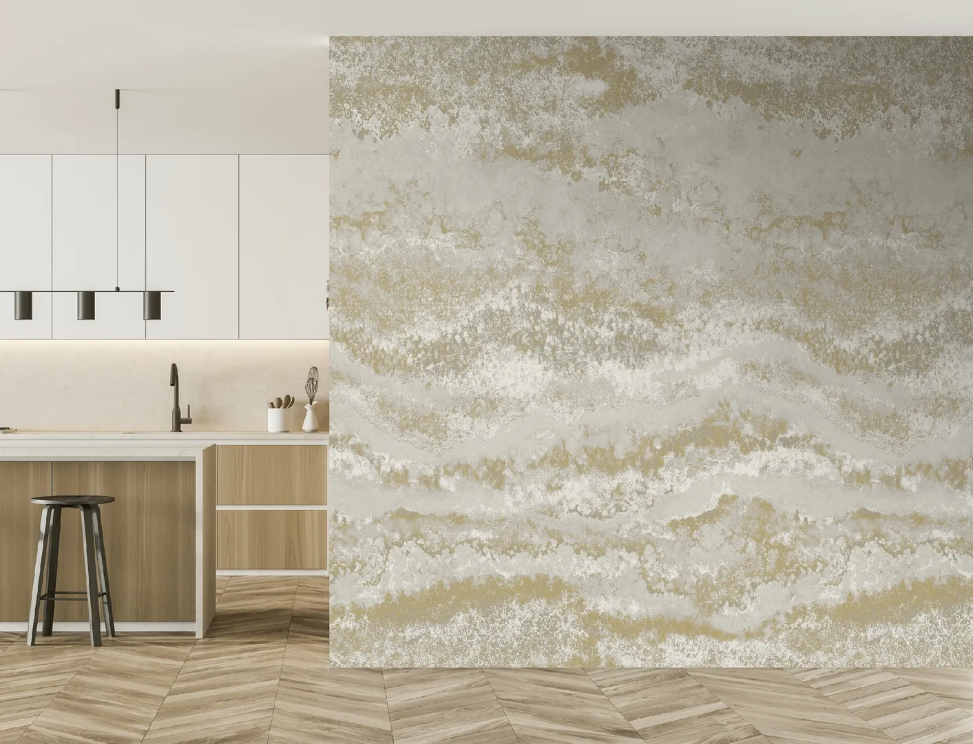 Feature Walls - Parati effetto minerale ripetibile. Dim. H2.80m x L2.12m
