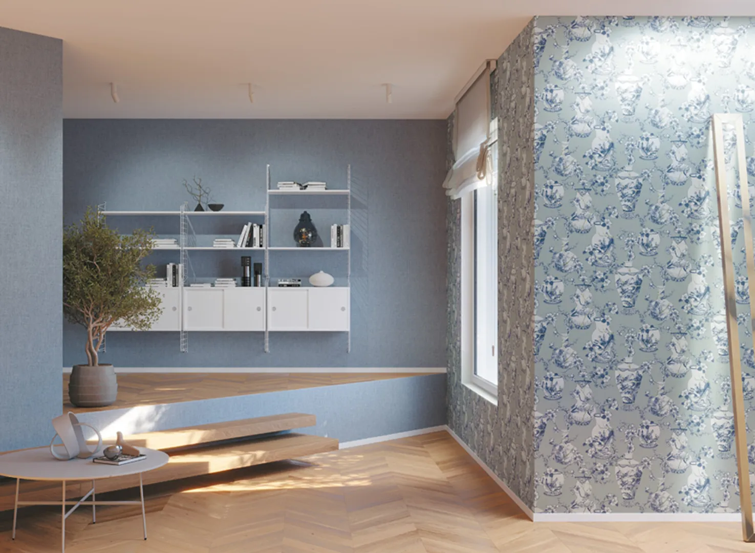 Kintsugi - Parato tinta unita, trama effetto tessuto in rilievo rotoli grandi vari colori.