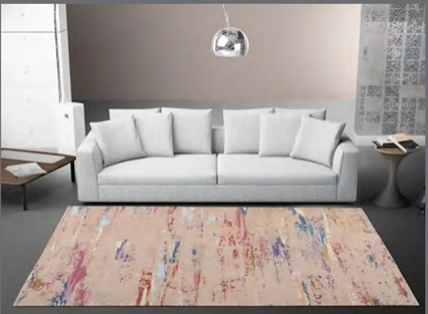 Tappeto da interno antiscivolo in 2 colori 