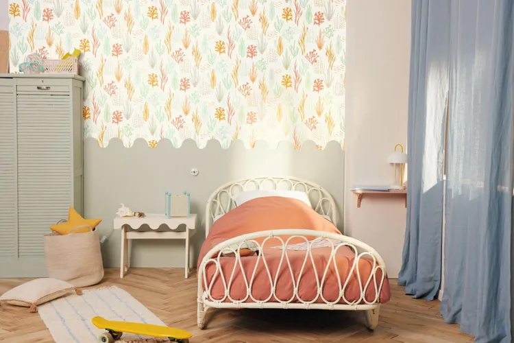 Les minis mondes - Carta da parati fondale marino. Vari colori