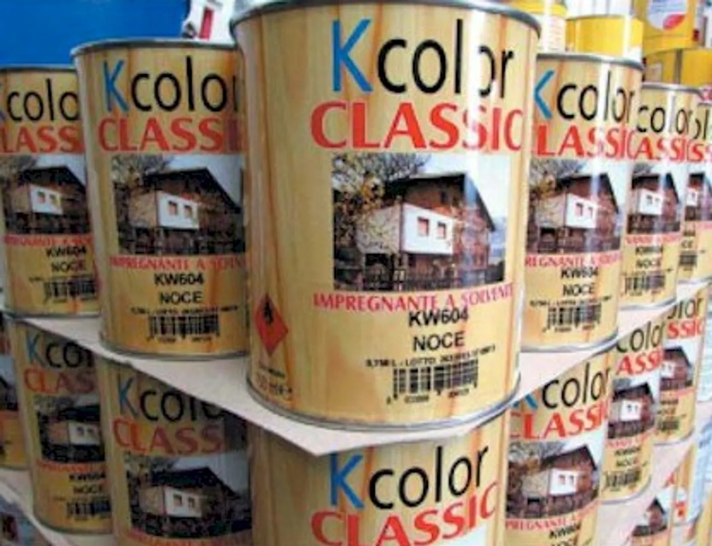 Classic - Impregnante colore castagno per legno a solvente