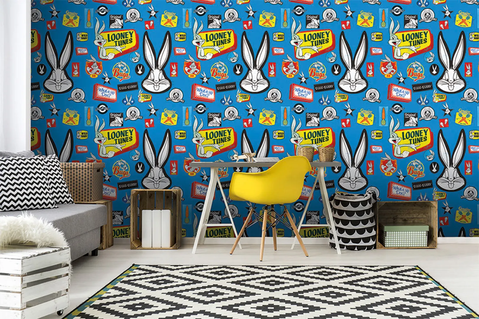 Ada Kids Murals - Parati per bambini Bugs Bunny in varie dimensioni. Looney Tunes