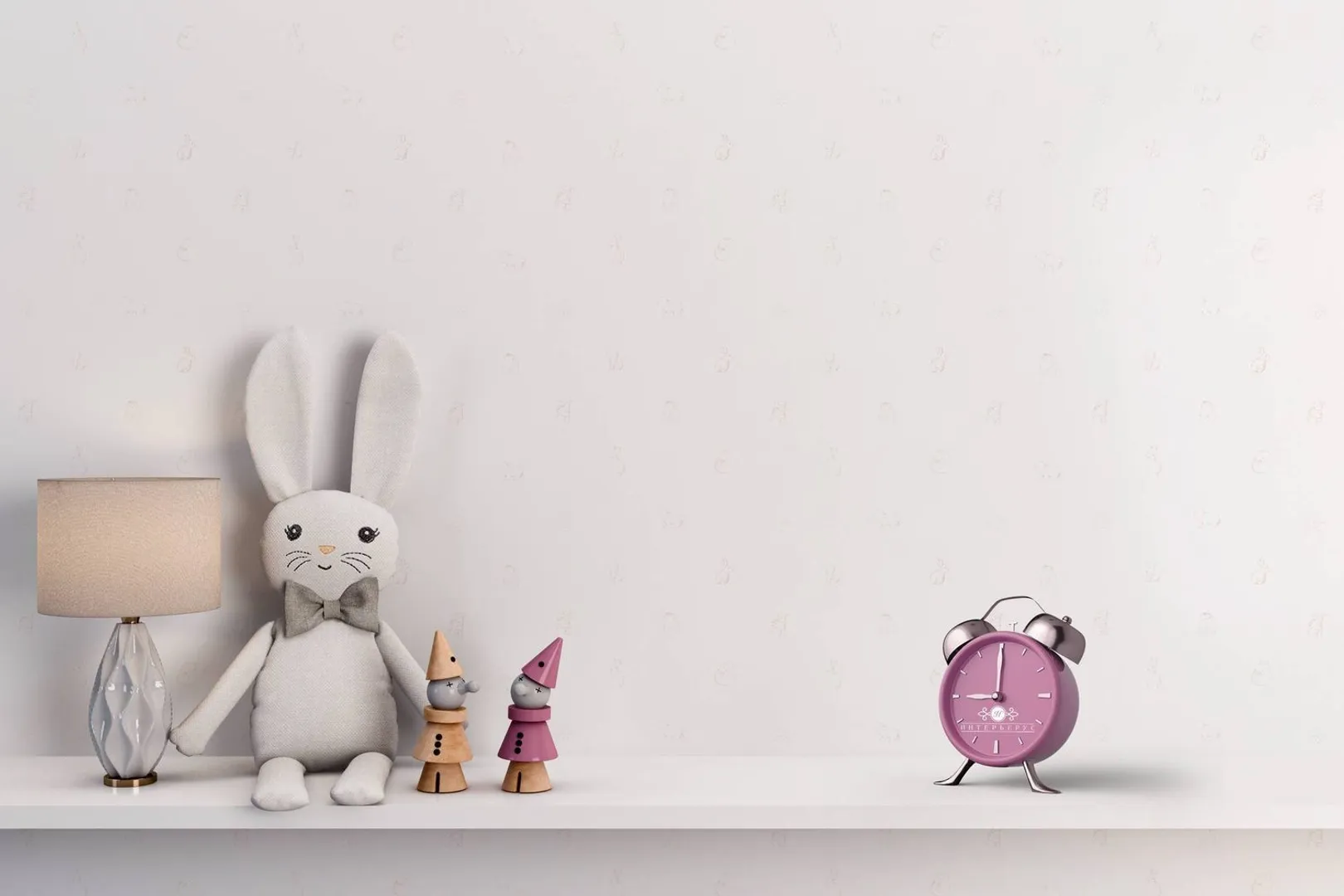 Tartine et Chocolate - Parato bambini con animali stampa francese, vari colori