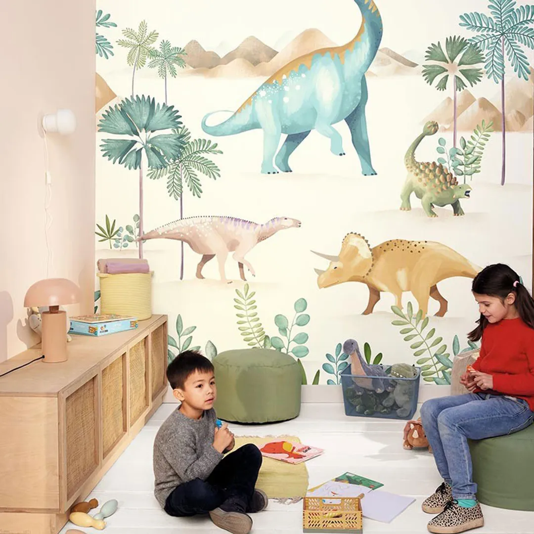 Les minis mondes - Pannelli dinosauri per camerette bambini. Tre grandezze