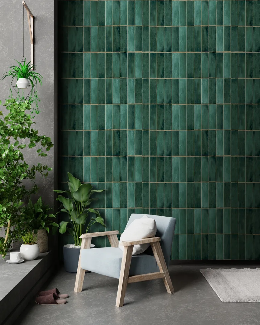 Feature Walls - Carta disegno mattonelle ripetibile dim. H2.80m x L1.59m