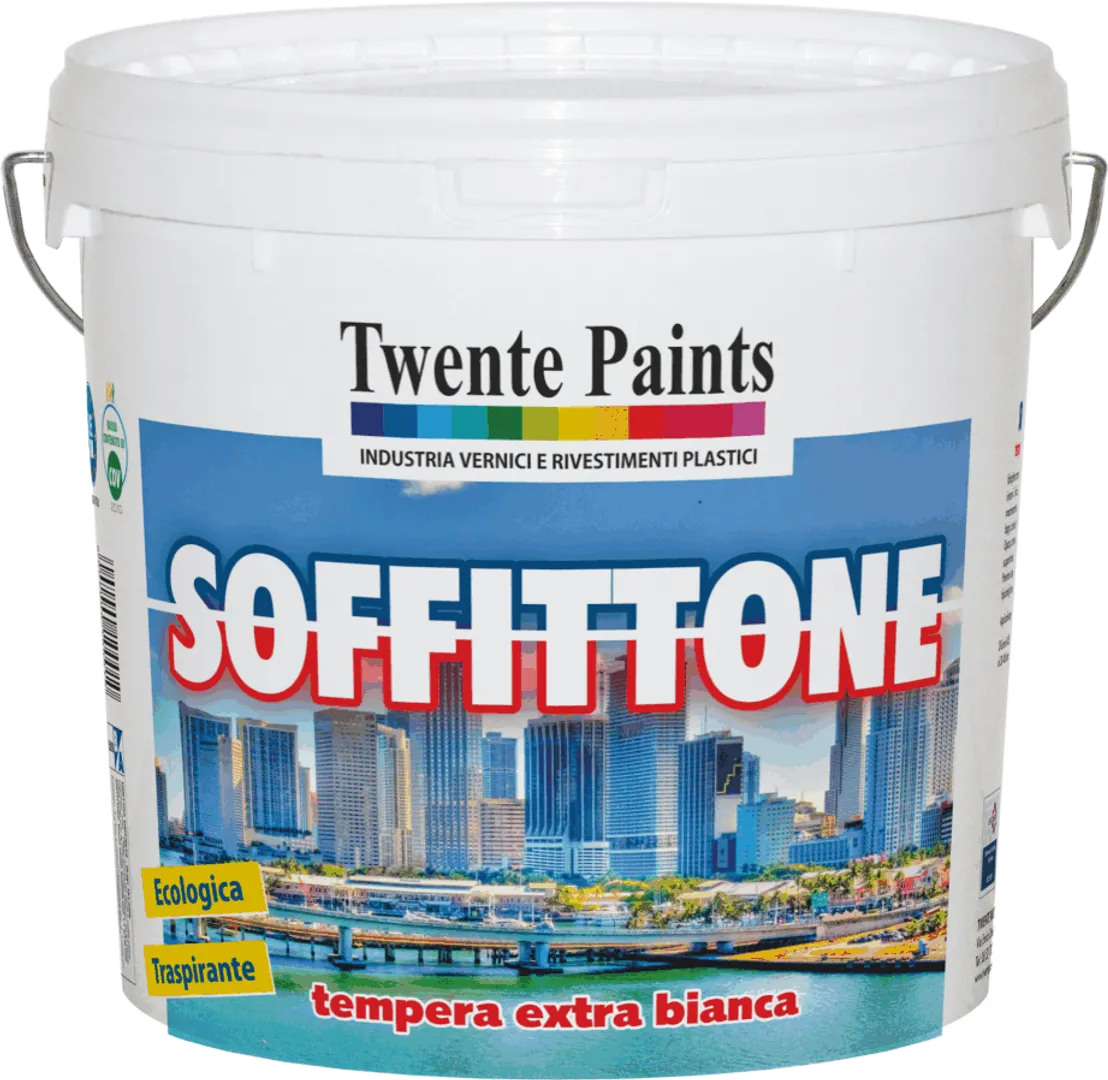Il Soffittone - Idropittura a tempera altamente traspirante per interni, indicata per bagni e cucine. 