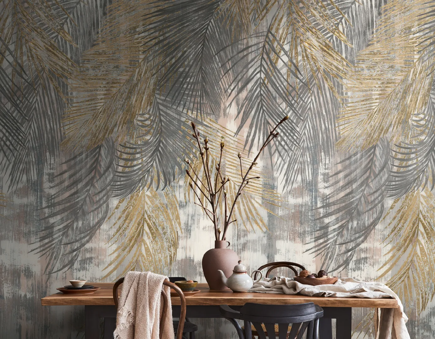 City Shapes - Pannelli L1.59m x H2.80m tropicale ripetitivo