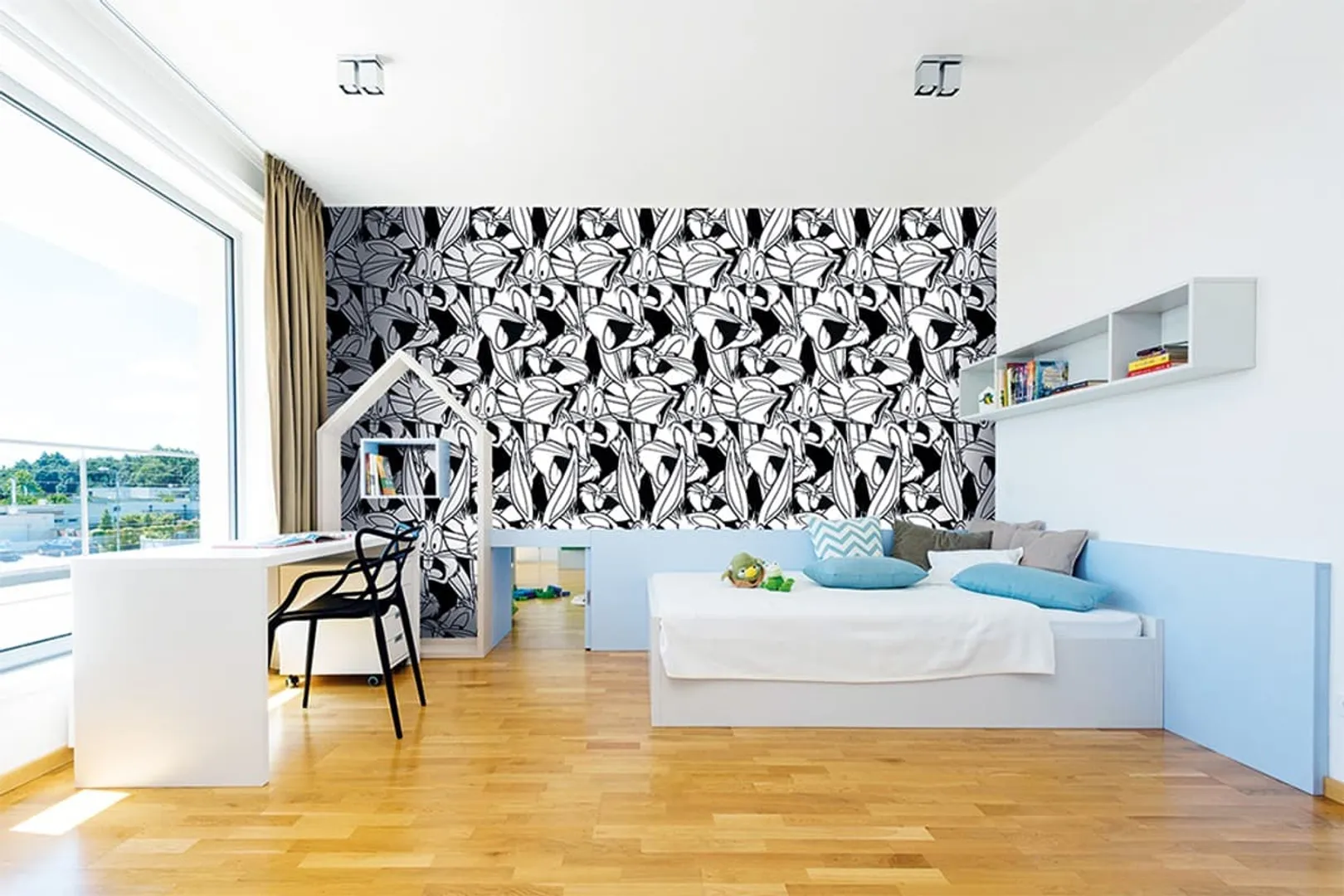 Ada Kids Murals - Poster murale Bugs Bunny per bambino. Varie dimensioni