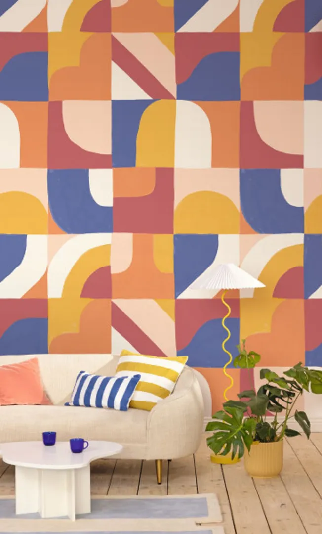 Pimp My Wall - Pannello francese in carta parato TNT astratto varie misure