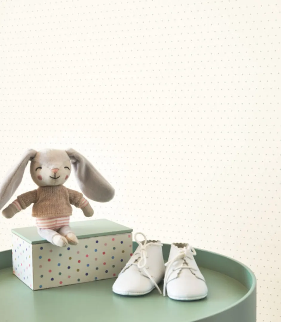 Once upon a time - Parato pois da 1mm per camerette bambini. Vari colori