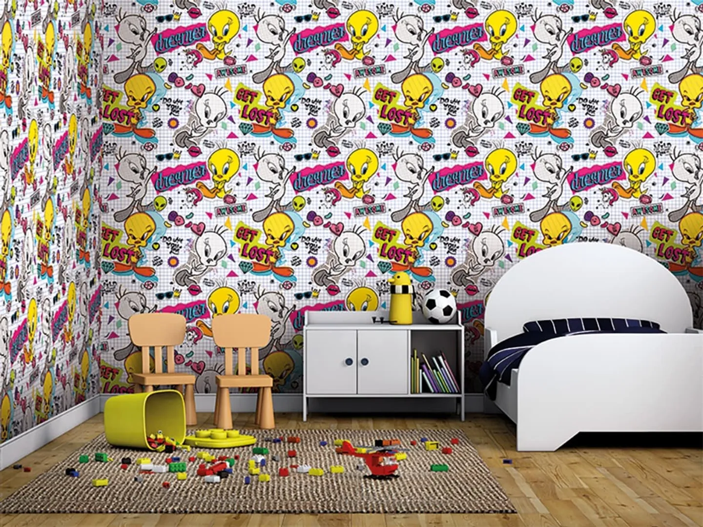 Ada Kids Murals - Poster per bambini in varie dimensioni della Looney Tunes