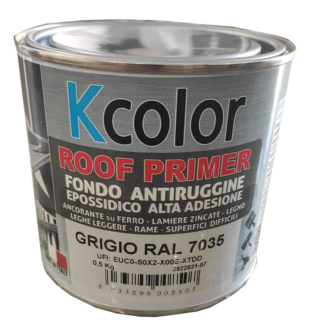 Roof Primer - Fondo antiruggine aggrappante epossidico alta adesione